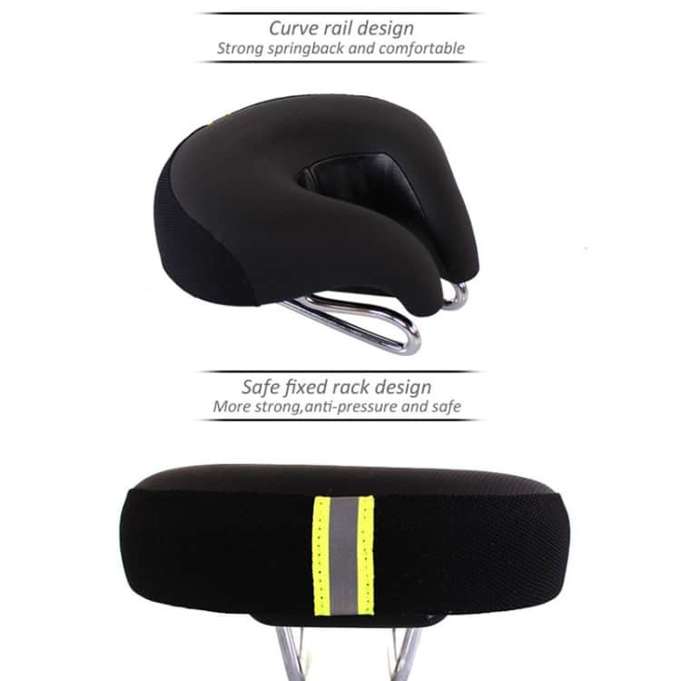 Mountain Bike Noseless Saddle: Thickened Soft Cushion for Ultimate Comfort 4 Mountain Bike Noseless Saddle: Thickened Soft Cushion For Ultimate Comfort - Image 4