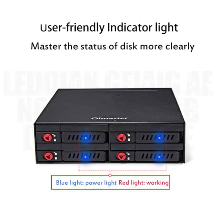 OImaster MR-6401 4-Bay Chassis with Built-In Optical Drive & HDD Box 9 Oimaster Mr-6401 4-Bay Chassis With Built-In Optical Drive &Amp; Hdd Box - Image 9