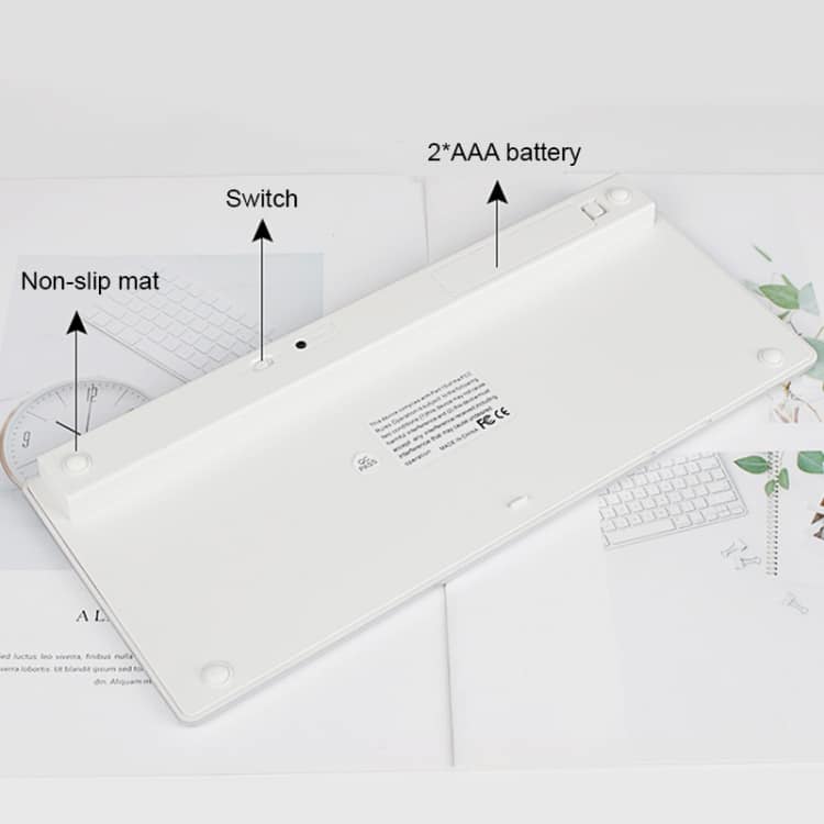 X5 Wireless Bluetooth Keyboard - Ultra-thin, Multi-System Support - Win/Android/IOS 5 X5 Wireless Bluetooth Keyboard - Ultra-Thin, Multi-System Support - Win/Android/Ios - Image 5