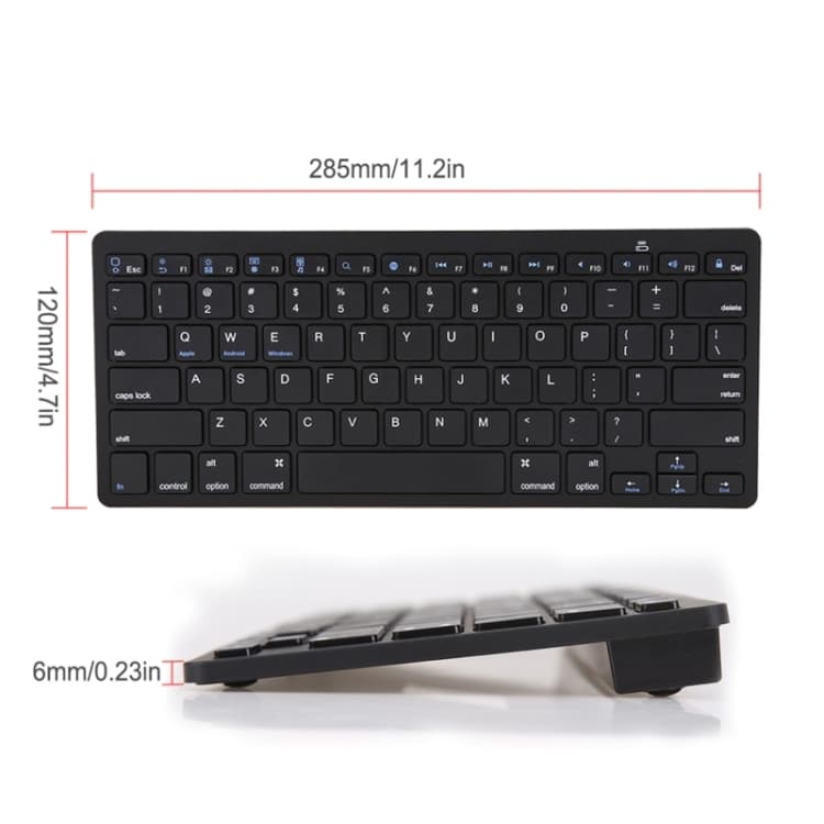 X5 Ultra-Thin Wireless Keyboard + Mouse Set for Win/Android/iOS - Sleek & Responsive 3 X5 Ultra-Thin Wireless Keyboard + Mouse Set For Win/Android/Ios - Sleek &Amp; Responsive - Image 3