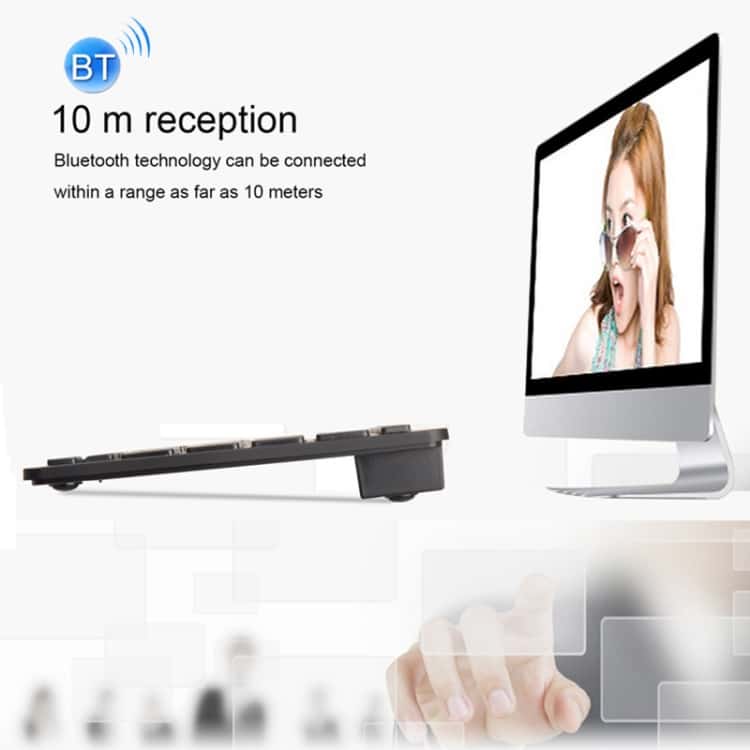 X5 Ultra-Thin Wireless Keyboard + Mouse Set for Win/Android/iOS - Sleek & Responsive 5 X5 Ultra-Thin Wireless Keyboard + Mouse Set For Win/Android/Ios - Sleek &Amp; Responsive - Image 5