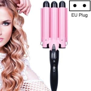 32m Ceramic Perm Hair Curler Iron, 3 Barrels Big Wave Styling Tool • Automatic