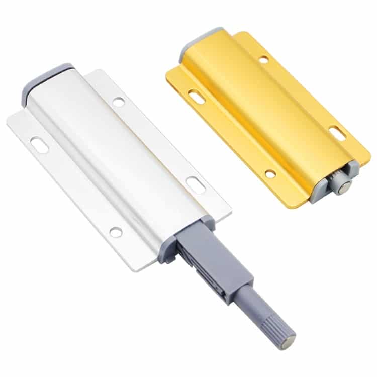 3 PCS Aluminum Alloy Push-Pull Cabinet Wardrobe Door Drawer Bouncer 2 3 Pcs Aluminum Alloy Push-Pull Cabinet Wardrobe Door Drawer Bouncer - Image 2