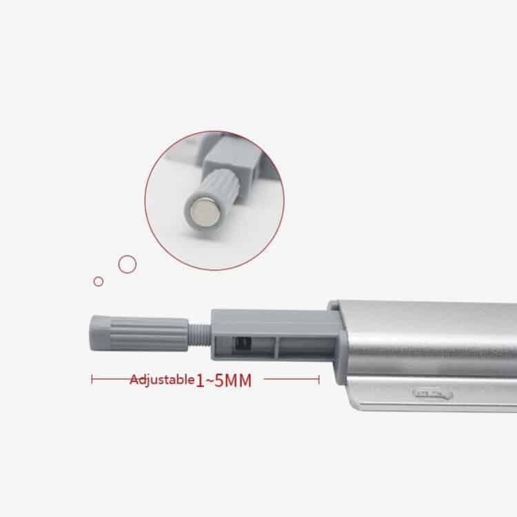 3 PCS Aluminum Alloy Push-Pull Cabinet Wardrobe Door Drawer Bouncer 4 3 Pcs Aluminum Alloy Push-Pull Cabinet Wardrobe Door Drawer Bouncer - Image 4