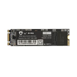 High-quality SSD storage device, Black Gold M.2 256GB NVMe SSD for fast data transfer and enhanced computer performance, ideal for gaming, professional, and personal use.