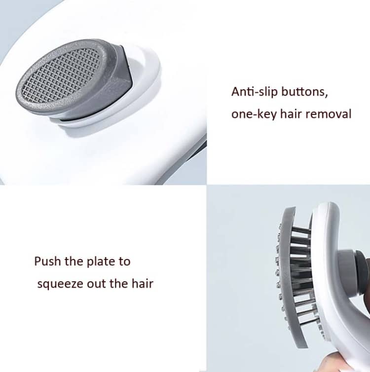 Ultimate Pet Hair Removal Brush & Comb - Self-Cleaning Stainless Steel 5 Ultimate Pet Hair Removal Brush &Amp; Comb - Self-Cleaning Stainless Steel - Image 5