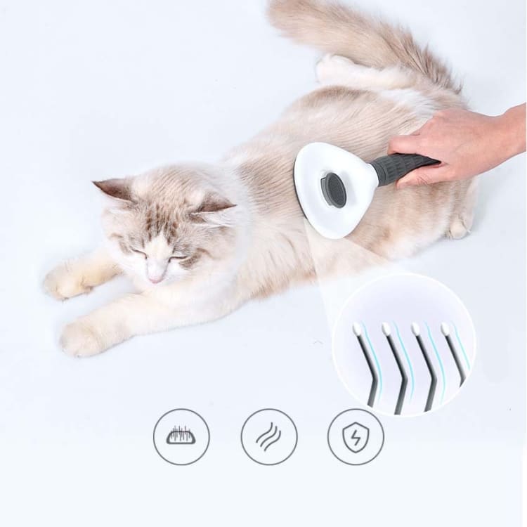 Ultimate Pet Hair Removal Brush & Comb - Self-Cleaning Stainless Steel 8 Ultimate Pet Hair Removal Brush &Amp; Comb - Self-Cleaning Stainless Steel - Image 8