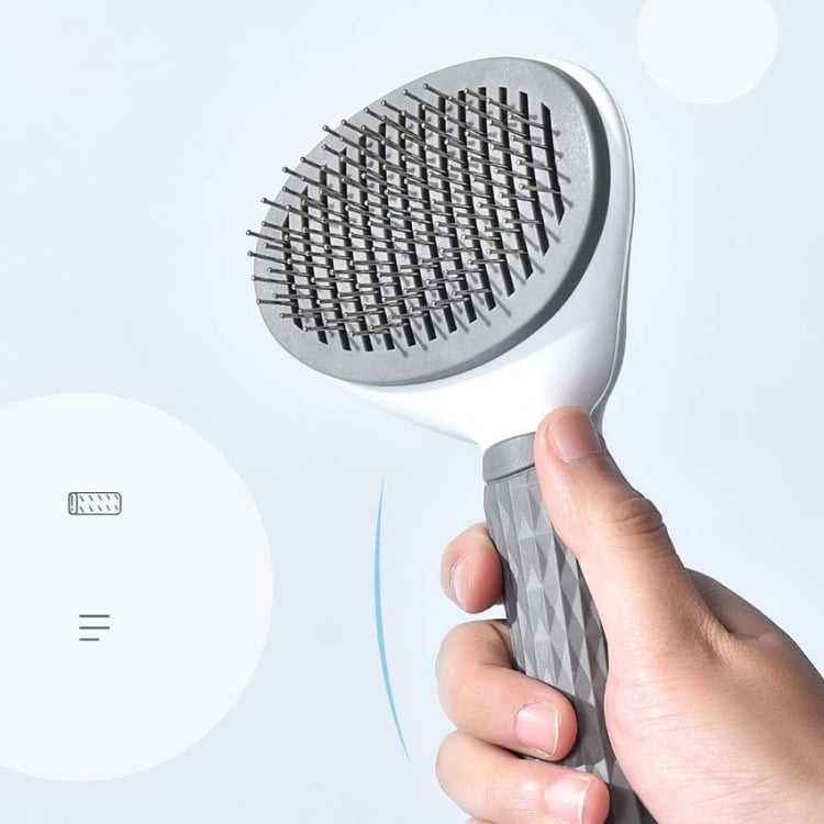Ultimate Pet Hair Removal Brush & Comb - Self-Cleaning Stainless Steel 9 Ultimate Pet Hair Removal Brush &Amp; Comb - Self-Cleaning Stainless Steel - Image 9