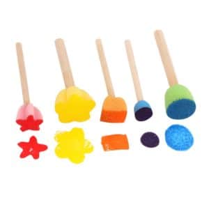 5-in-1 Sponge Stamp DIY Graffiti Set for Creative Kids