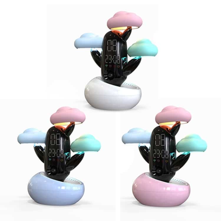 Smart Cloud Weather Time Light Alarm Clock - Multifunctional Child Wake-Up Timer 2 Smart Cloud Weather Time Light Alarm Clock - Multifunctional Child Wake-Up Timer - Image 2