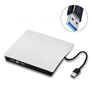 Brushed Texture USB 3.0 POP-UP External DVD-Rw Drive - ODD & HDD Device