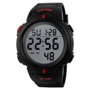 SKMEI 1068 Men's Sports Watch - Waterproof, Stylish & Functional - Ideal for Active Lifestyles