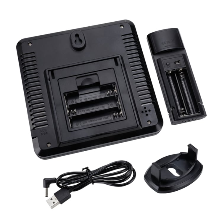 Multi-Function Wireless Thermometer & Hygrometer - High-Precision, Color Alarm 4 Multi-Function Wireless Thermometer &Amp; Hygrometer - High-Precision, Color Alarm - Image 4