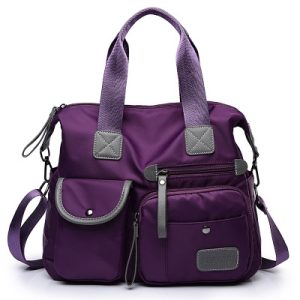 Waterproof Nylon Shoulder Bag: Stylish and Durable Female Handbag, Canvas & Oxford Cloth