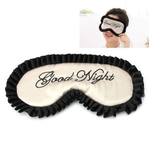 Luxurious Personalized Satin Sleep Mask for Ultimate Travel Comfort