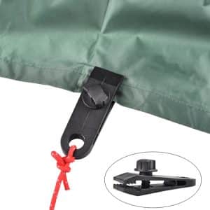 10-Piece Outdoor Tent Windproof Plastic Clips for Large Canopies