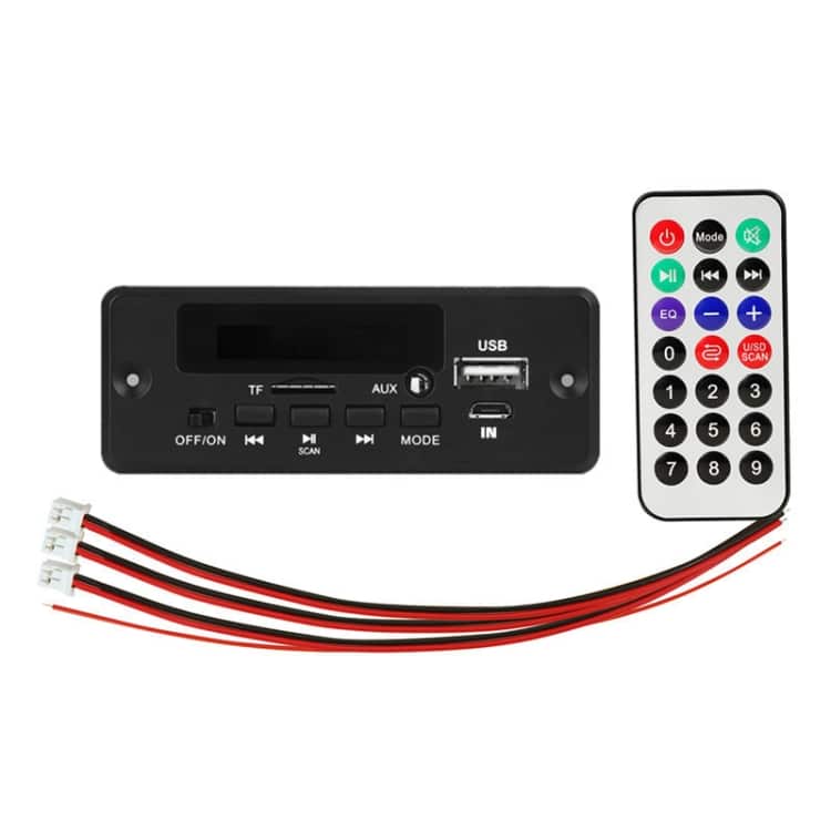 12V Bluetooth MP3 Decoding Board With Power Amplifier - Record Calls Loss-Free 1 12V Bluetooth Mp3 Decoding Board With Power Amplifier - Record Calls Loss-Free