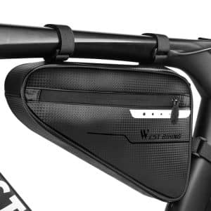 WEST BIKING Large-Capacity Triangle Bag - Waterproof Beam Bag for Cycling