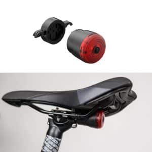 Smart Brake Light USB Rechargeable Waterproof Safety Taillight - Battery Indicator