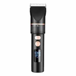 TURBO Men Electric Hair Trimmer LCD Digital Display Clipper • Stylish Precision