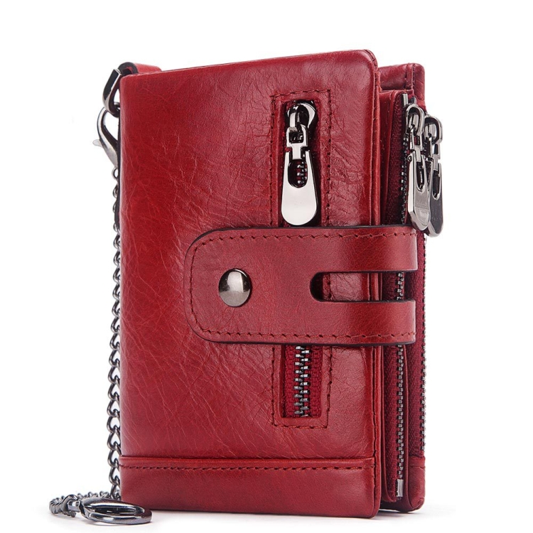 RFID Tri-Fold Multi-Card Slot Leather Men's Wallet: Anti-Theft & Stylish 1 Rfid Tri-Fold Multi-Card Slot Leather Men'S Wallet: Anti-Theft &Amp; Stylish