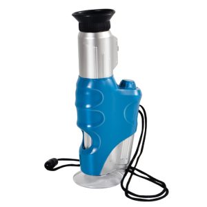 Children's Handheld Microscope Kit - 20X-60X Magnification for Outdoor STEAM Adventures