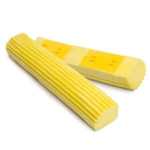 28cm Mop Sponge Tape Head Replacement Kit - 2-Piece Half-Fold, Easy to Install.