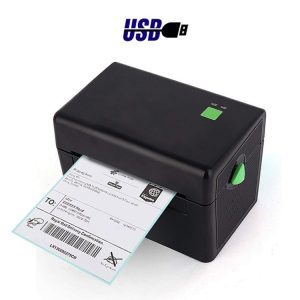 XP-108B 4" Thermal Label Printer for Shipping Barcodes USB, EU Plug - Bar Code Maker
