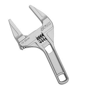 YZL Large Opening Adjustable Wrench - Multifunctional Short Handle, Easy to Use