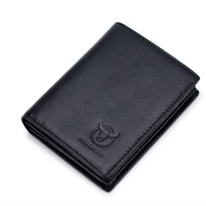 BUFF CAPTAIN 027 Men's Anti-Theft Leather Wallet with Multi-Card Slots