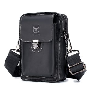 Men's Premium Leather Waist Bag for Phone and Essentials - Multi-Function Capt. 075
