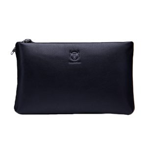 BULL CAPTAIN 446 Large-capacity Leather Clutch: Soft, Wear-resistant, Business Wallet