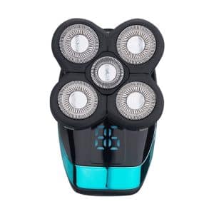 IntelliDisplay Electric Shaver: Rechargeable, Smooth Bald Clipper