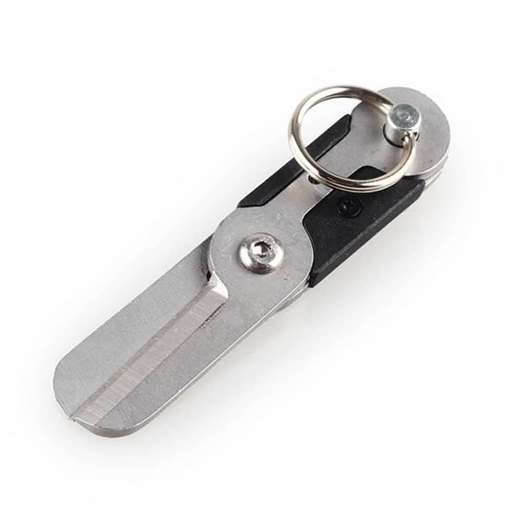 Stainless Steel Mini Scissors - Anti-Loss EDC for Outdoor Use - Compact & Durable 3 Stainless Steel Mini Scissors - Anti-Loss Edc For Outdoor Use - Compact &Amp; Durable - Image 3