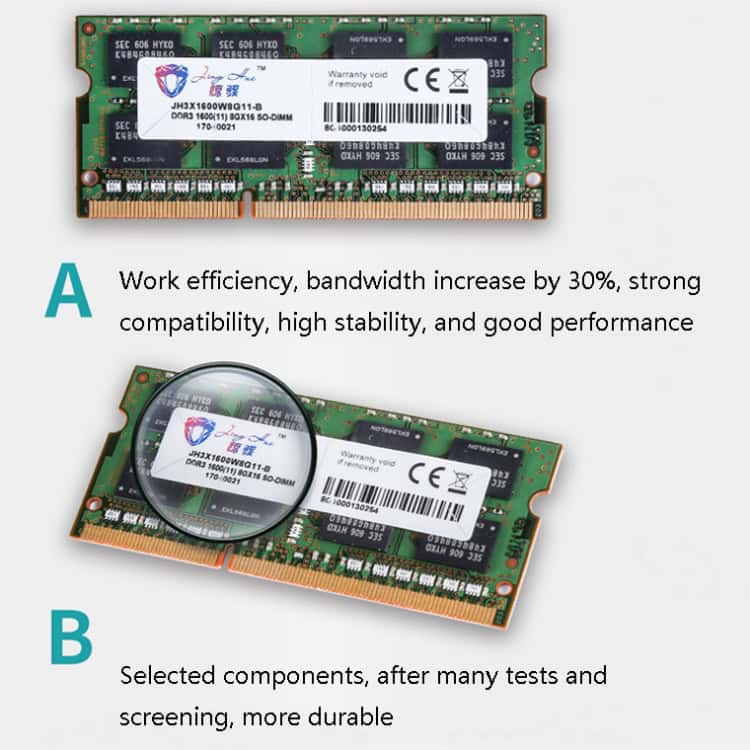Boost Your Laptop's Performance with JingHai DDR3 2GB Notebook Memory Strip 4 Boost Your Laptop'S Performance With Jinghai Ddr3 2Gb Notebook Memory Strip - Image 4