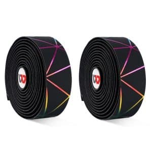 WEST BIKING Road Bike Color Line Bar Belt - Non-Slip PU for Ultimate Riding Experience