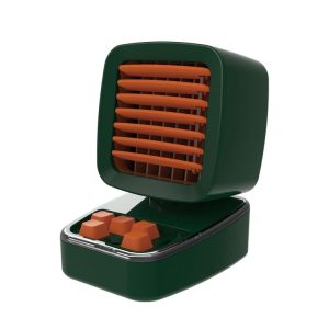 Compact USB Cooling Fan with Humidifying Function for Home, A5 Size,