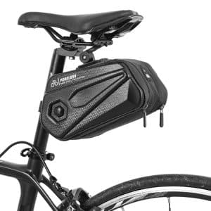 WEST BIKING 2.6L Bike Tail Bag Hard Shell Saddle Bag - Seat Cushion, Adjustable