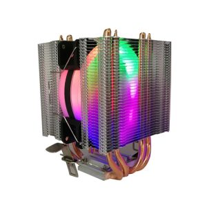 COOL STORM CT-4U-9cm Dual-Tower CPU Radiator with Copper Heat Pipe - 9 Cm Fan