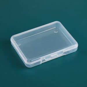 30-Piece Transparent Plastic Box for Hardware & Tools Storage, Rectangular