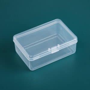 20-Piece Rectangular Plastic Storage Box Set with Transparent Cover - Organize with Ease!