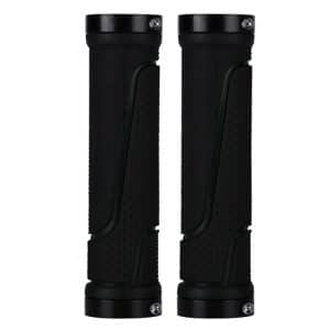 Mountain Bike Bilateral Lock Rubber Handle Cover - Anti-Slip, 1 Pair BG-0404