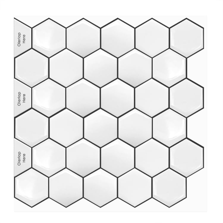 3D Crystal Epoxy Self-Adhesive Bathroom Tile Sticker - Easy Simulation Wall Application 1 3D Crystal Epoxy Self-Adhesive Bathroom Tile Sticker - Easy Simulation Wall Application