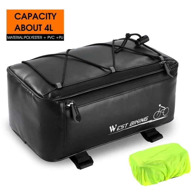 WEST BIKING Electric Bike Back Seat Storage Bag - Waterproof & Mountain Ready 2 West Biking Electric Bike Back Seat Storage Bag - Waterproof &Amp; Mountain Ready - Image 2