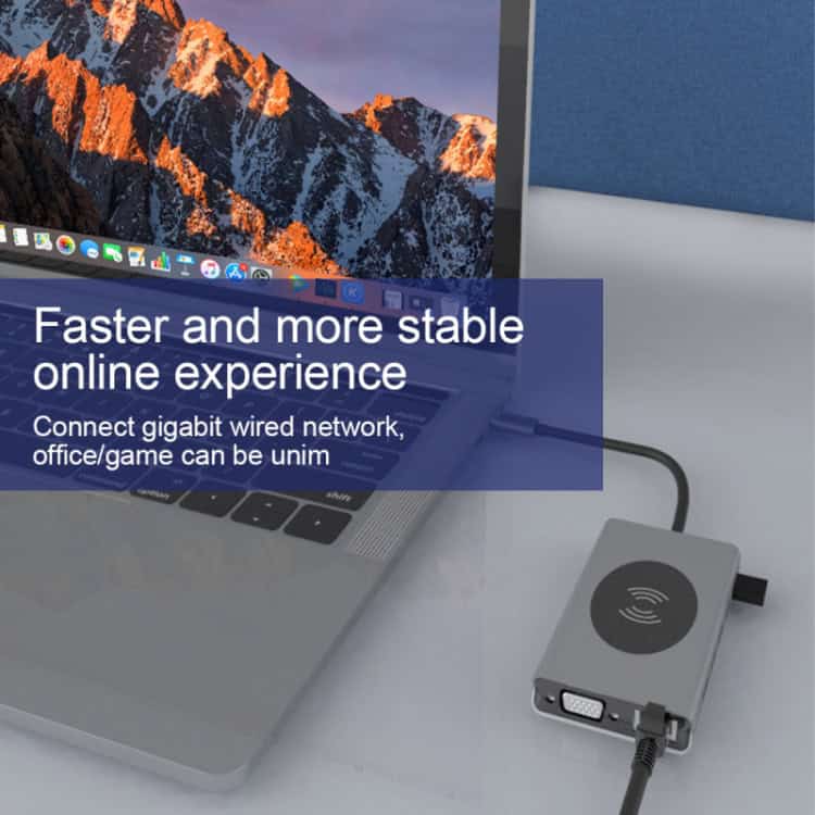 Charge & Connect: BX15W Type-C Docking Station with Wireless Charging 6 Charge &Amp; Connect: Bx15W Type-C Docking Station With Wireless Charging - Image 6