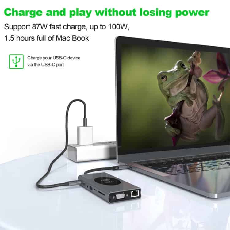Charge & Connect: BX15W Type-C Docking Station with Wireless Charging 7 Charge &Amp; Connect: Bx15W Type-C Docking Station With Wireless Charging - Image 7
