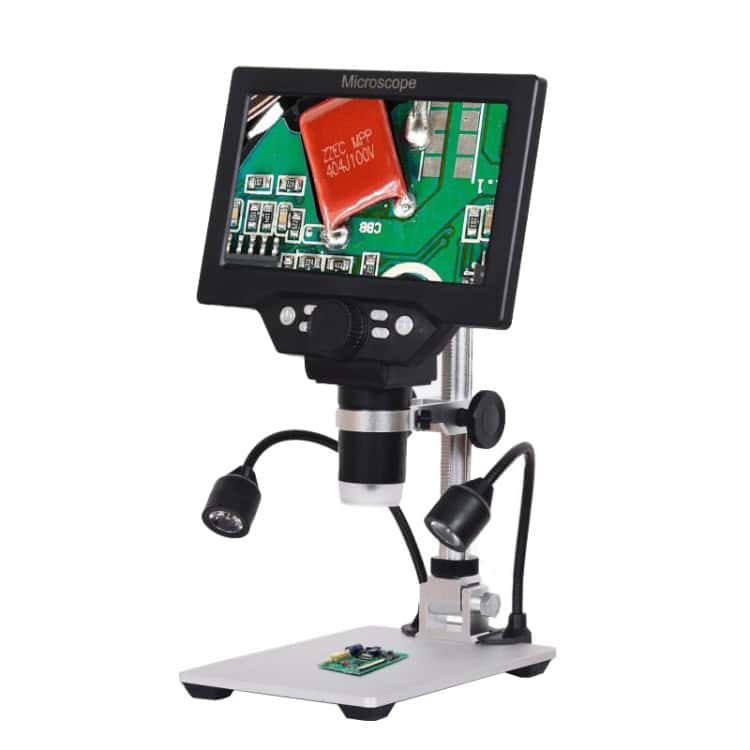 7" LCD 1200X Portable Digital Stand Microscope - G1200D, Desktop-friendly 6 7&Quot; Lcd 1200X Portable Digital Stand Microscope - G1200D, Desktop-Friendly - Image 6