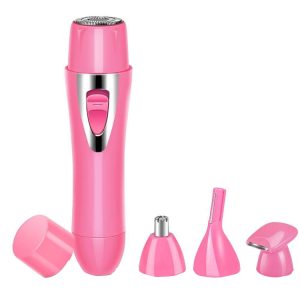 4-in-1 USB Grooming Tool: Shaver & Nose Hair Trimmer - Fast & Precise BZ-3563B