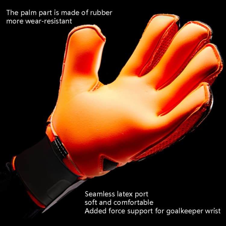 Ailsports ST5511 Goalkeeper Gloves | Ultimate Protection for Thicken Latex Fingers (1 Pair) 5 Ailsports St5511 Goalkeeper Gloves | Ultimate Protection For Thicken Latex Fingers (1 Pair) - Image 5