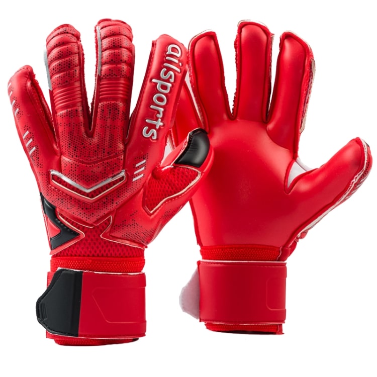 Ailsports ST5511 Goalkeeper Gloves | Ultimate Protection for Thicken Latex Fingers (1 Pair) 1 Ailsports St5511 Goalkeeper Gloves | Ultimate Protection For Thicken Latex Fingers (1 Pair)